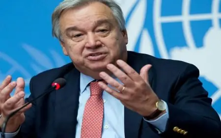 جوتيريش يرحب بتشكيل حكومة جديدة فى لبنان ويؤكد الالتزام الأممى بدعم السيادة اللبنانية