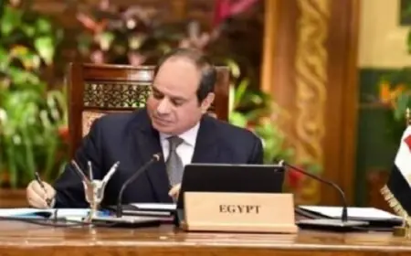 قرار جمهورى بالموافقة على تعديل بعض أحكام اتفاقية إنشاء وتشغيل المنطقة الصناعية الروسية بـ”الاقتصادية لقناة السويس”