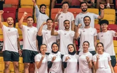 مصر تكتسح الكاميرون بمستهل مشوارها فى بطولة إفريقيا للريشة الطائرة