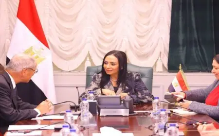 وزيرة التضامن تلتقى السفير اليابانى ويبحثان تعزيز الشراكة في مختلف المجالات