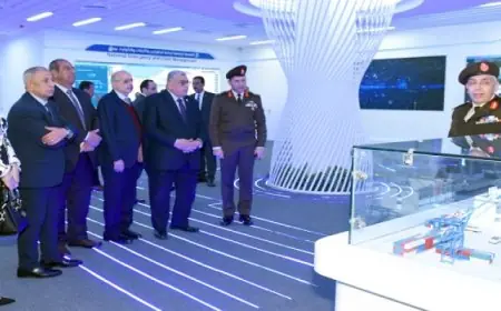 القوات المسلحة تنظم زيارة لوفد من مستشاريى مجلس الدولة و”الأكاديمية العربية” للشبكة الموحدة لخدمات الطوارئ