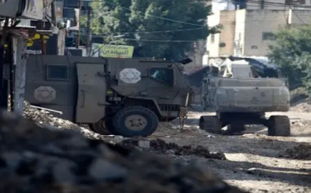 الاحتلال الاسرائيلى يواصل عدوانه على جنين وطولكرم وينسحب من طوباس