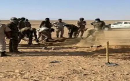 مقتل 7 من الجيش الليبى خلال حملة لمكافحة تهريب البشر والمخدرات فى الجنوب