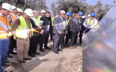 وزير الكهرباء يتفقد محطة الكريمات الشمسية الحرارية لمتابعة أعمال التطوير وكفاءة التشغيل