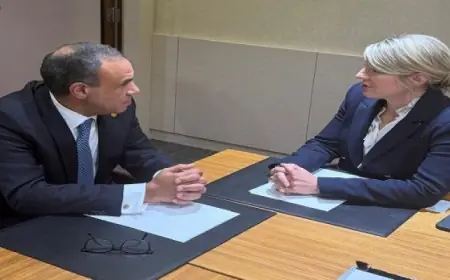 وزير الخارجية يلتقى نظيرته الكندية على هامش الاجتماع الوزارى حول سوريا