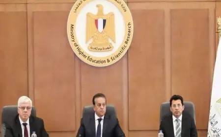 وزير التعليم العالى يستعرض أبرز الأنشطة والفعاليات التى تهدف إلى تطوير التعليم وتحقيق التنمية المستدامة