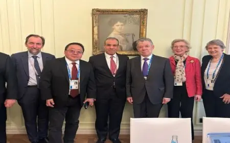 وزير الخارجية يلتقى قادة مجموعة The Elders الداعمة للسلام