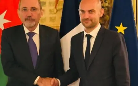 وزيرا خارجية الأردن وفرنسا يؤكدان رفض تهجير الفلسطينيين من أرضهم