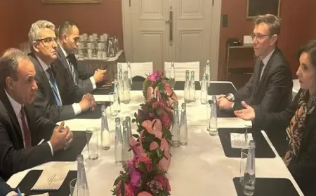 وزير الخارجية يبحث مع المفوضة الأوروبية لإدارة الأزمات الوضع الإنسانى الكارثى في قطاع غزة