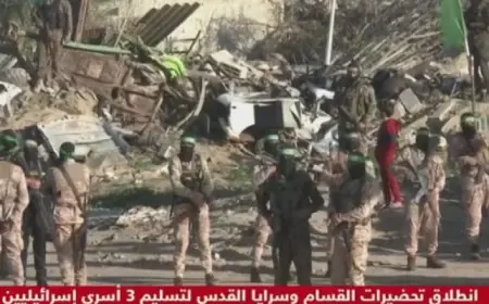 استعدادات في خانيونس للإفراج عن 3 محتجزين إسرائيليين مقابل 369 أسيرًا فلسطينيًا