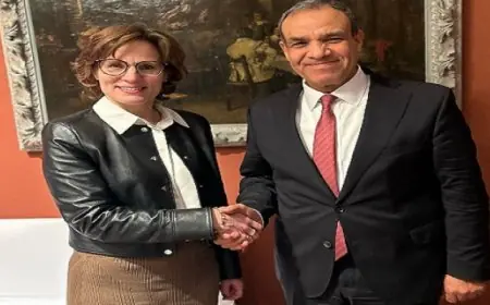 بال .. بدر عبد العاطى يلتقى مفوضة البيئة والمياه والاقتصاد الدائرى التنافسى الأوروبية