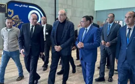 وزير الطيران يتفقد مطار الأقصر الدولى لمتابعة مستوى الخدمات المقدمة للركاب ولضيوف مصر