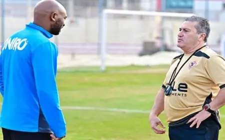 الزمالك يختتم تدريباته استعدادا لمواجهة بتروجيت غدا في الدوري الممتاز