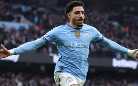 مرموش: سعيد بأول أهدافي مع السيتي وشكراً على الدعم الجماهيري