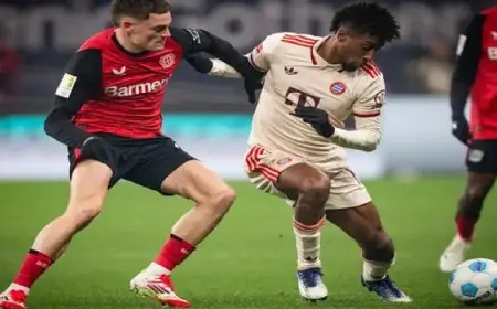 التعادل السلبي يحسم نتيجة مواجهة بايرن ميونخ وباير ليفركوزن في قمة الدوري الألماني