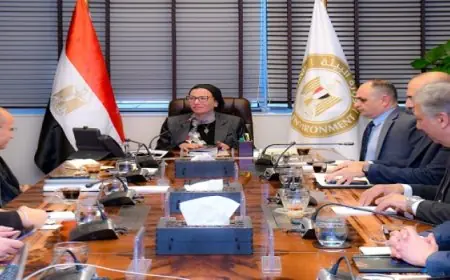 وزيرة البيئة تبحث مع نائب رئيس الشركة البريطانية للبترول بمصر BP تنفيذ مشروعات الغاز الطبيعى