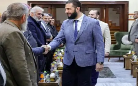 الشرع يزور اللاذقية للمرة الأولى