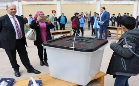 الهيئة الوطنية للانتخابات تجرى زيارة لمدارس محافظة الدقهلية لتوعية الطلاب انتخابيا
