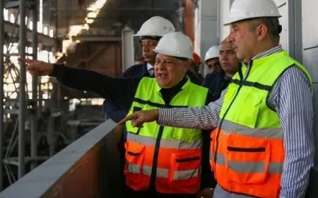 وزير قطاع الأعمال يؤكد أهمية التوسع فى صناعة السبائك الحديدية وتطوير وتحديث الأفران لتعزيز الإنتاج