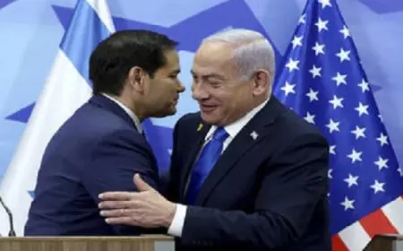 وزير الخارجية الأمريكى: بحثت مع نتنياهو “مستقبل قطاع غزة والإفراج عن المحتجزين”