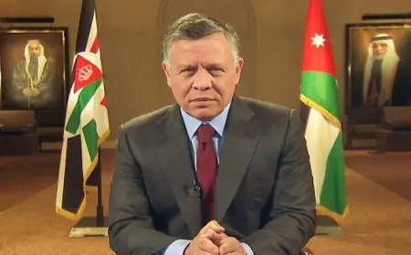 الديوان الملكى الأردنى: الملك عبدالله الثانى يجري اليوم عملية بسيطة