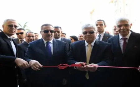وزير التعليم العالى يتفقد جامعة المنوفية الأهلية للاطمئنان على انتظام الدراسة بها