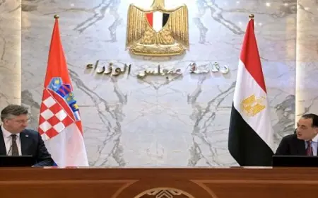 رئيسا وزراء مصر وكرواتيا يترأسان جلسة مباحثات موسّعة لاستعراض الملفات والموضوعات ذات الاهتمام المشترك