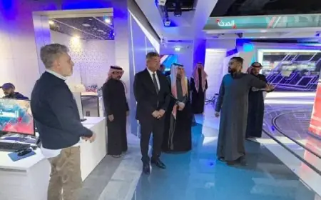 رئيس الأعلى للإعلام يتفقد قناتى العربية والحدث والمجموعة السعودية للأبحاث والإعلام