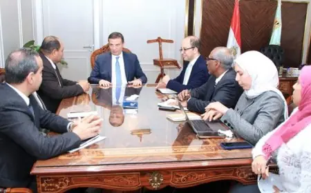 وزير الزراعة يستقبل المدير الإقليمى للإيفاد لبحث سبل التعاون المشترك