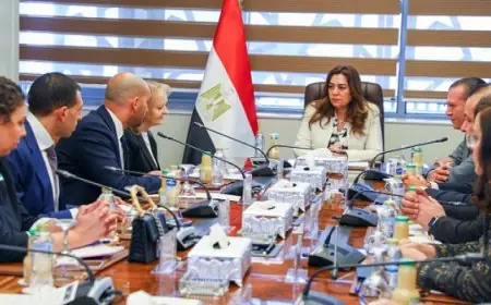 وزيرة التنمية المحلية تتابع مع وفد البنك الأوروبي لإعادة الإعمار والتنمية ملفات التعاون المشترك بين الجانبين