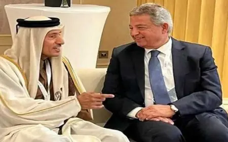 رئيس الأعلى للإعلام يلتقى رئيس المؤسسة القطرية للإعلام