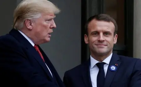 أوكرانيا على رأس مباحثات ماكرون وترامب الاثنين المقبل في واشنطن