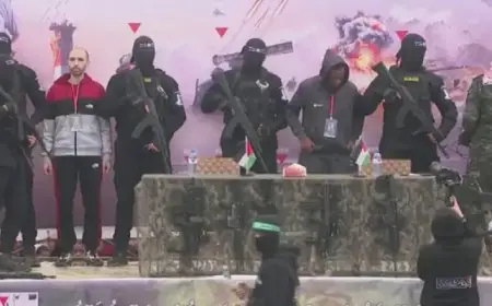 بعد تسليم محتجزين في رفح .. انطلاق عملية تسليم 3 محتجزين إسرائيليين في النصيرات ضمن عملية تبادل الأسرى