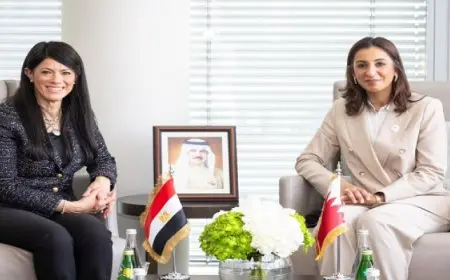 وزيرة التعاون الدولى تبحث مع وزيرة التنمية المستدامة البحرينية تعزيز التعاون المُشترك