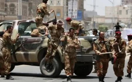 الجيش اليمنى يتصدى لعمليات عدائية حوثية فى جبهات مأرب والجوف وتعز