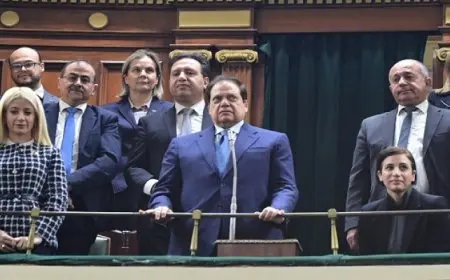 رئيسة مجلس النواب القبرصى تحضر جانبًا من الجلسة العامة لمجلس النواب