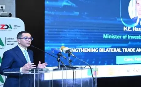 وزير الاستثمار يشهد توقيع مذكرة تفاهم لتعزيز التعاون بين مصر وزامبيا