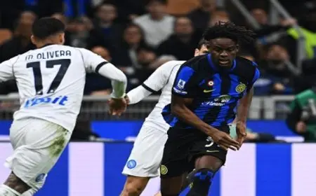 مواجهة لصراع القمة بين إنتر ميلان ونابولي في الدوري الإيطالي اليوم