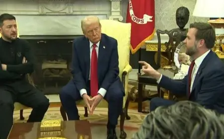 عقب لقاء ترامب و زيلنسكي ..منسقة السياسة الخارجية للاتحاد الأوروبي تتعهد بالوقوف إلى جانب أوكرانيا