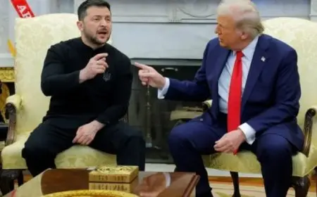 ترامب لزيلينسكى: أنت تقامر باندلاع حرب عالمية ثالثة