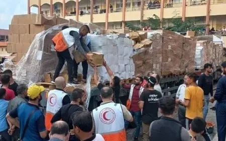 حماس: وقف نتنياهو إدخال المساعدات “انقلاب سافر على اتفاق غزة”