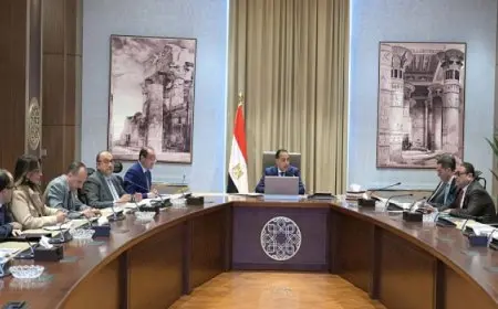 رئيس الوزراء يستعرض موقف منظومة تداول الأقطان .. ويوجه بسرعة سداد مستحقات المزارعين