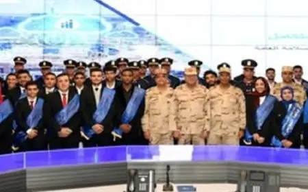 القوات المسلحة تنظم زيارة لمركز الشبكة الوطنية للطوارئ بمقر القيادة الإستراتيجية