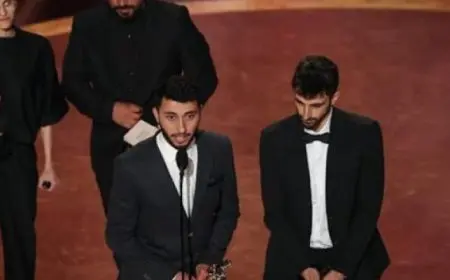 فيلم فلسطينى إسرائيلى “لا أرض أخرى” يفوز بجائزة أوسكار