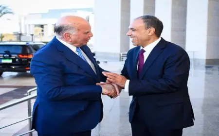 وزير الخارجية والهجرة يستقبل نائب رئيس الوزراء ووزير خارجية العراق