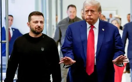 ترامب : الولايات المتحدة لن تتسامح طويلا مع زيلينسكي