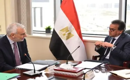 وزير الصحة يستقبل وفد الاتحاد الأوروبى لبحث تعزيز التعاون واستدامة الجهود الإغاثية فى غزة