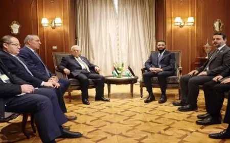 الرئيس الفلسطينى: غزة جزء لا يتجزأ من أرض فلسطين.. والأولوية لتثبيت وقف إطلاق النار