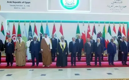 الرئيس السيسى يستقبل الوفود المشاركة بالقمة العربية الطارئة حول تطورات القضية الفلسطينية