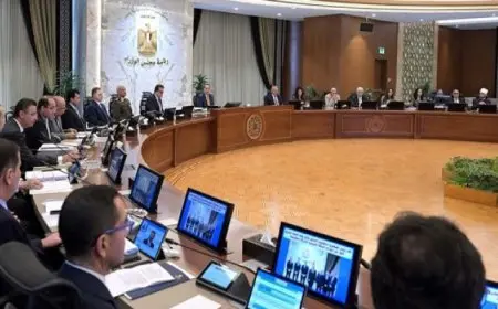 مجلس الوزراء يوافق فى اجتماعه الأسبوعى على عدد من القرارات ومشروعات القرارات